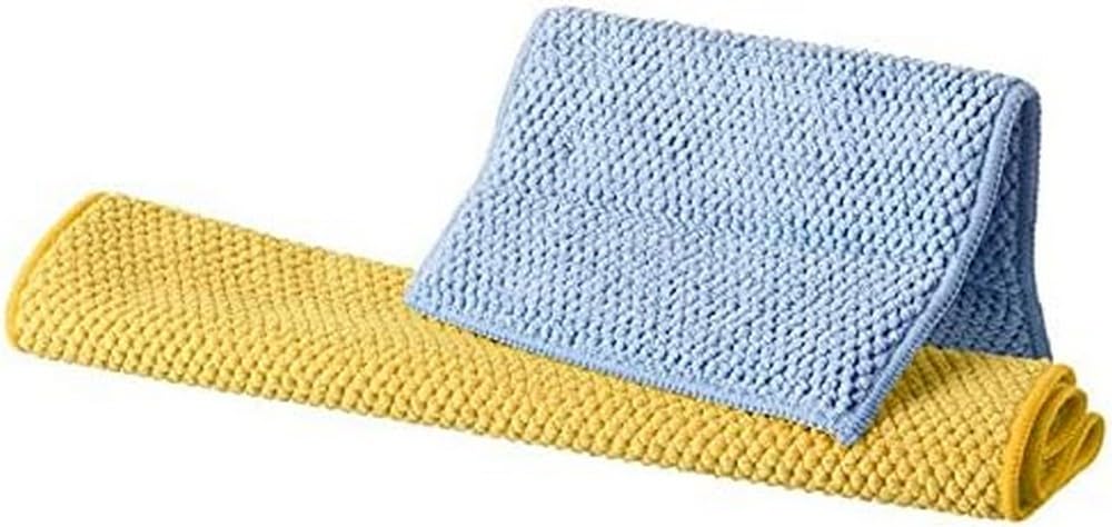 Spontex Kitchen Microfibre Kit - 1 Multi-Purpose Microfibre and 1 Kitchen Microfibre - Absorbs and Degreases Effectively