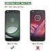 SPARIN [2 Pack] Moto Z Play Screen Protector, Tempered Glass for Motorola Moto Z Play Droid 5.5 Inch [Anti-Scratch] [Crystal Clarity], NOT Fit for Moto Z2 Play, Moto Z Droid, Moto Z Force