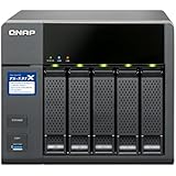 Qnap TS-531X-2G-US NAS with Hardware Encryption, Quad Core 1.4GHz, 2GB RAM, 2 x 10GbE(SFP+)