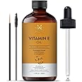 AVD Organics Vitamin E Oil for Skin, Hair & Scars – 35,000 IU (50ML) | 100% Pure Cold-Pressed Tocopherol – Vitamin E Oil for 