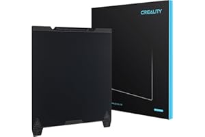 Creality Official K1 Build Plate Smooth Surface 235x235mm PEI Sheet Flexible Removable Spring Steel Bed Plate for Ender 3 V3/3V3 SE/3V3 KE/3 S1/3 S1 Pro/5 S1/CR-10SE (Without Magnetic Base)