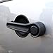 IPARTS Dish Shaped Door Handle Recess Guard Inserts for Jeep Wrangler JK JKU Unlimited Rubicon Sahara X Off Road Sport Accessories Parts 2007 2008 2009 2010 2011 2012 2013 2014 2015 2016 2017-4 door