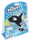 Lil' Fishys Spraying Whaley Motorized Water Toy  Blue/Black