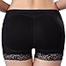 Everbellus Seamless Butt Lifter Shorts Padded Panties Enhancer Womens Underwear Black M