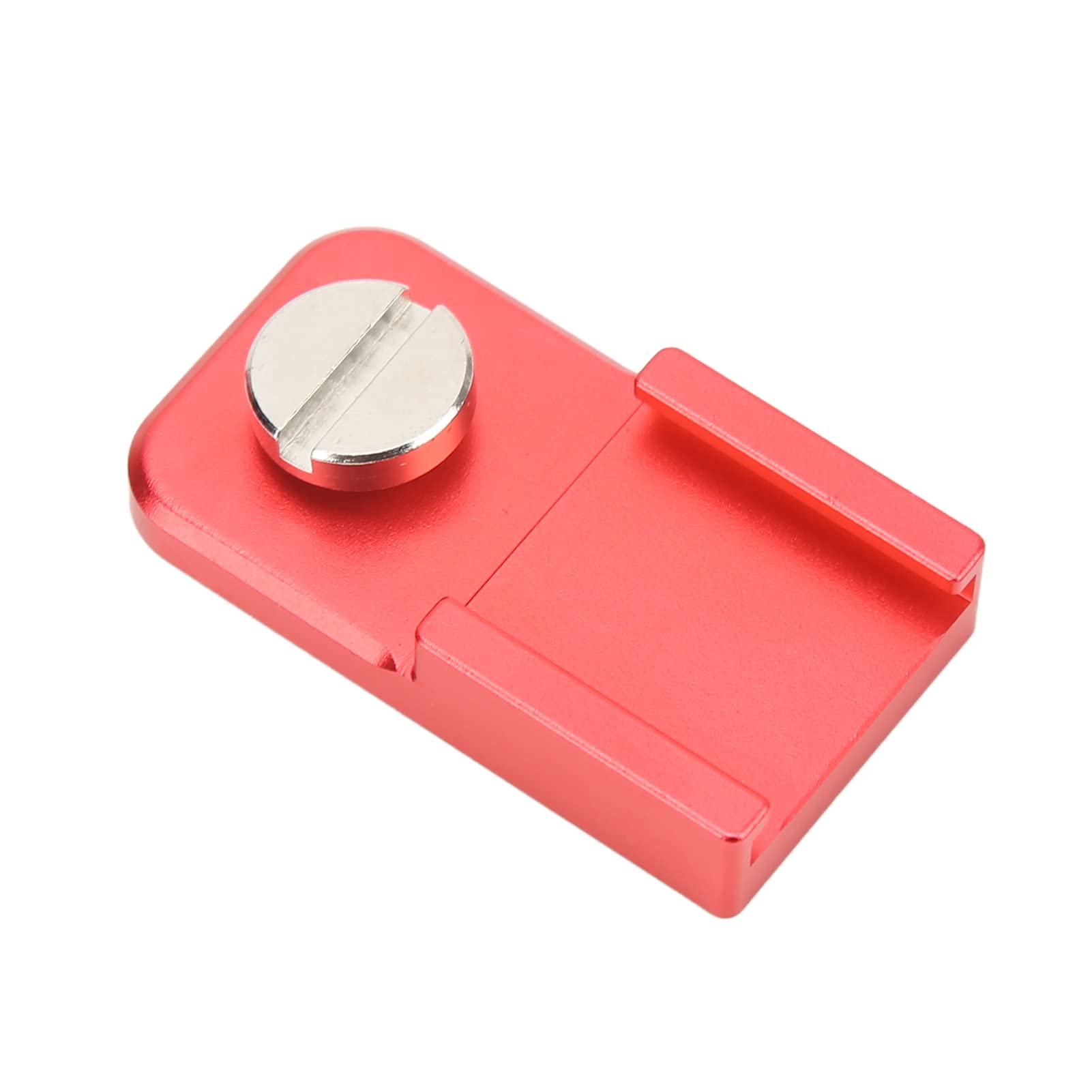 Camera Cold Shoe Mount Flash Shoe Mount Adapter with 1/4in Screw, Universal Cage Metal Cold Shoe Mount Expansion Bracket Adapter for Microphones Fill Lights Flash Bracket SLR Camera Accessories