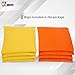 JBM Cornhole Bag (Pack of 8) Weather Resistant Cornhole Bags with Recycled Plastic Pellets for Tossing Corn Hole Game - Free Carrying Bag Included