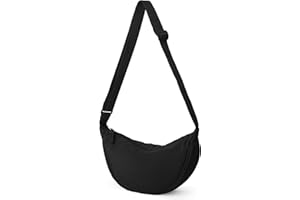 Crossbody Bag Hobo Sling Crescent Bag Women Men Trendy Small Shoulder Bag Purse Dumpling Bag Casual Handbag Adjustable Strap