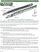 GlideRite Hardware 2270-ZC-10 22 inch 100 lb 1 inch 10 Pack 22