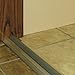 M-D Building Products 08086 3-3/4 in. x 3/4 in. x 32 in. Silver Aluminum and Vinyl Heavy-Duty Low-Profile Threshold