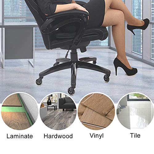 Office Chair Caster Wheels 10mm Stem, Fit IKEA Chairs Only, 3" Heavy