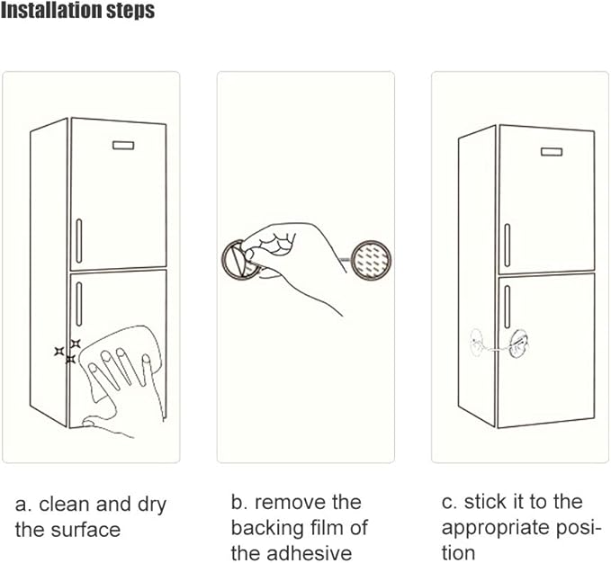refrigerador cerradura para puerta