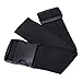 Nylon Luggage Strap Superior Strength Non-slip Travel Premium Designer Belt (Black)
