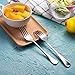 Set of 16 Stainless Steel Forks and Spoons,Heavy-duty Forks (6.7 Inch) and Spoons (5.3 Inch) Cutlery Set