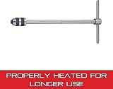 Starrett 93F T-Handle Tap Wrench 1/4-1/2" Tap, 3/16-5/16" Shank, 13" Length view 3