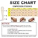 Thigh High Compression Stockings Women 30-40mmHg Sleeve Footless Socks Varicose