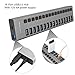 USB 3.0 Hub with Power Adapter and Charging Port & Individual Power Switches for Windows Vista/7/8/10; MacOS-8/9/X, Unix, Linux,16 Port,Gray
