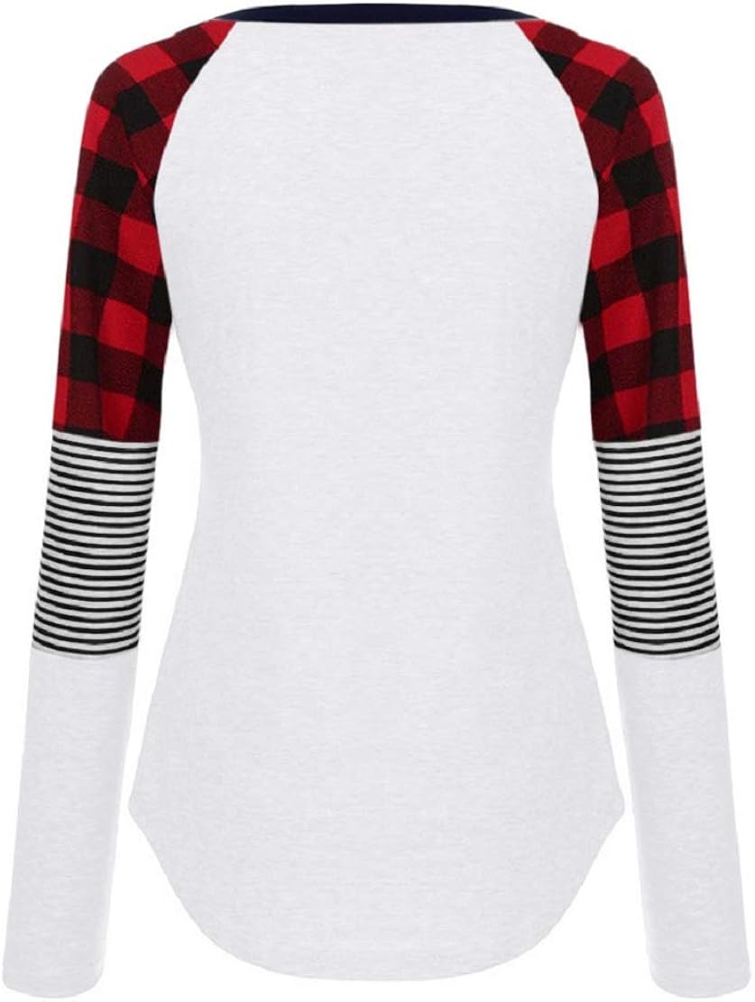 Womens Fashion T-Shirts Color Block 