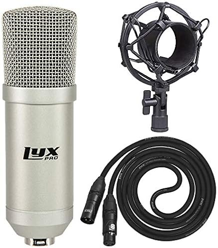 Amazon.com: LyxPro Condenser Microphone for Studio, Vocals
