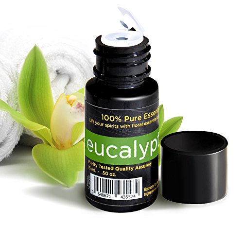 Home Fragrance Aromatherapy Oil Set for Diffusers - 6 Aromatherapy Oil Bottles 15 Ml Each, Lily - Eucalyptus - Sweet Pea - Vanilla - White Musk - Rose.