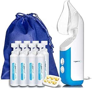 Mypurmist 2 Ultrapure Handheld Personal Steam Inhaler (Plug-in), Vaporizer and Humidifier
