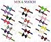 Interchangeable Baby & Newborn Bows and Headbands Set by ZELDA MATILDA (40 Pack)