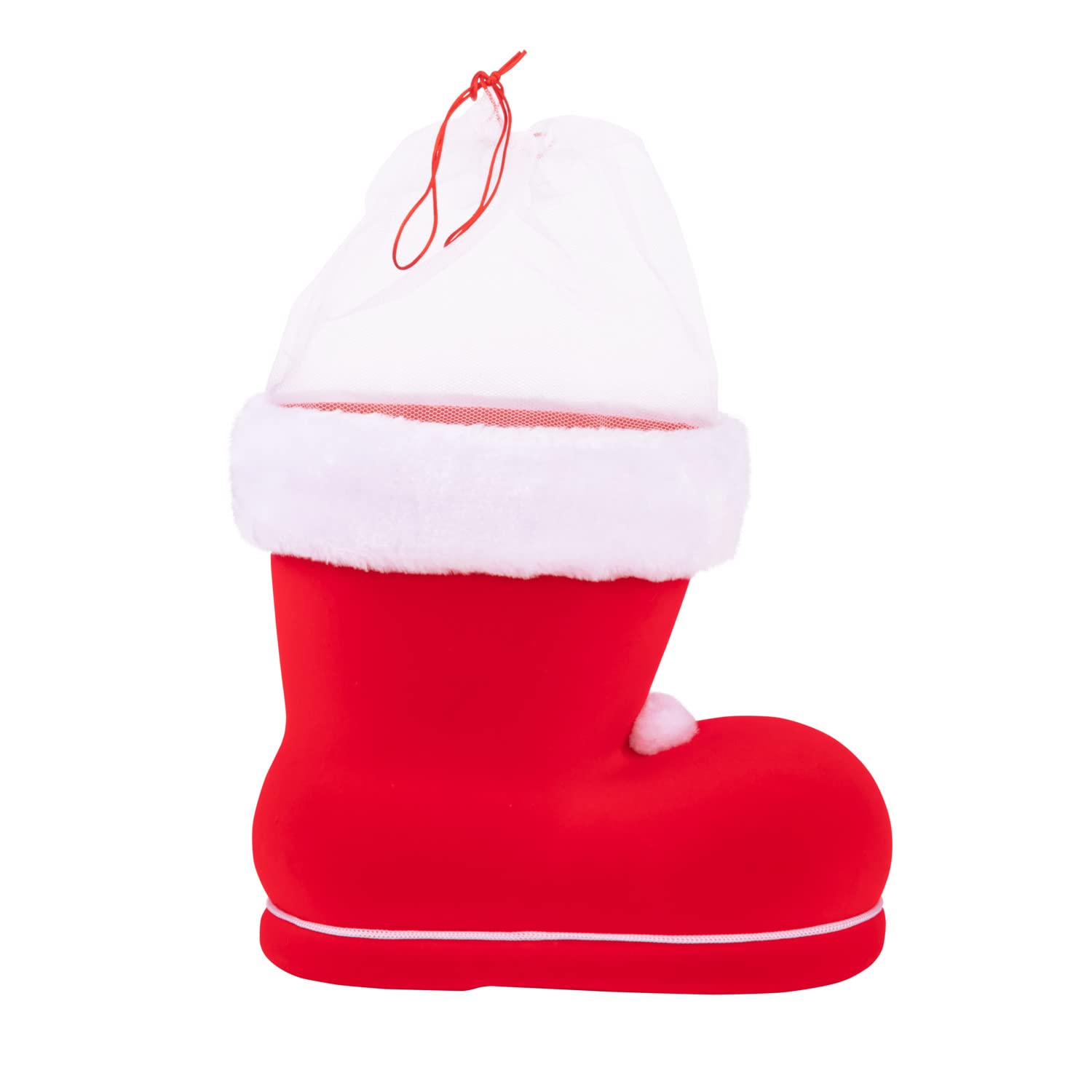 Idena 8550015 Santa Stockings Red Santa Claus for Filling Gift Packaging Christmas