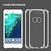 [2 Pack] Google Pixel Case, SPARIN Premium Shock Absorption TPU Bumper Cushion and Scratch Resistant Clear Protective Cases Soft Cover for Google Pixel Phone 2016 - Clear [ Not for Pixel 2 ]