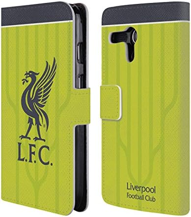 Official Liverpool Football Club Liver Bird Third Shirt Kit 2016/17 Leather Book Wallet Case Cover For Motorola Moto G (1st Gen)
