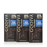 GODIVA Chocolatier Large 85% Extra Dark Chocolate Bar (Set of 3)