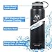Subesty 32/40oz Water Bottle, Vacuum Insulated Stainless Steel Water Bottle, 3 Lids, Wide Mouth, Leak Proof and Powder Coating, Keep Drink Hot&Cold for Walking, Cycling, Hiking