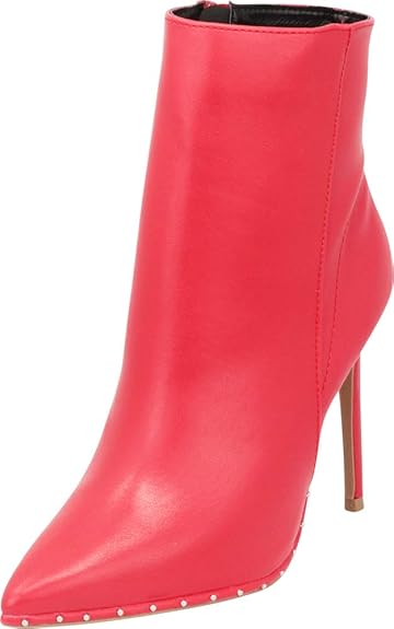 studded pointed toe booties