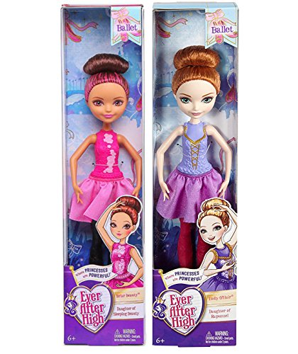 Ever After High Ballet Dancer Doll - Briar Beauty & Holly O'Hair Powerful Princess 2-Pack