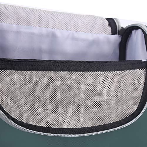Toiletry Bag Travel Bag with Hanging Hook, Water-resistant Makeup Cosmetic Bag Travel Organizer for Accessories, Shampoo, Full Sized Container, Toiletries (Green) 7 Toiletry Bag Travel Bag with Hanging Hook, Water-resistant Makeup Cosmetic Bag Travel Organizer for Accessories, Shampoo, Full Sized Container, Toiletries (Green)