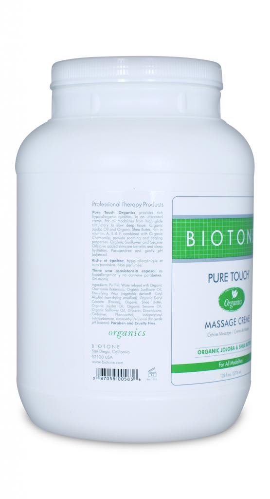 Biotone Pure Touch Organics Massage Creme - 1 Gallon : Massage Lotions : Beauty