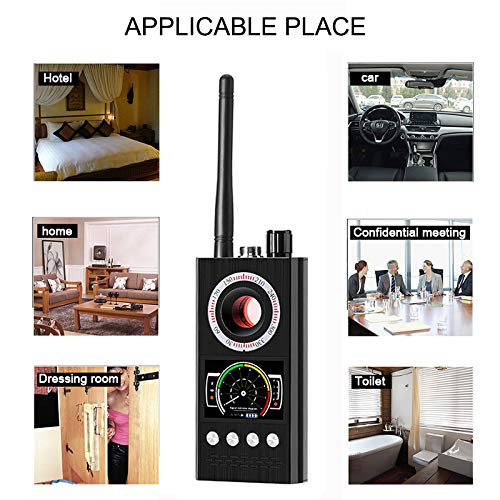 Anti Spy RF Detector Hidden Camera Detector Bug GPS Wireless Signal Alarm Scanner Detection Device [Military-Professional Version] - Thumbnail 3