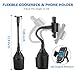 FISHOAKY Cup Holder Phone Mount, Universal Adjustable Cup Holder Cradle Car Mount Compatible with iPhone Xs XR 8 8plus 7 7Plus Samsung Galaxy S9 S9+ Note 9 S8 S7, All Phones Width 2.1