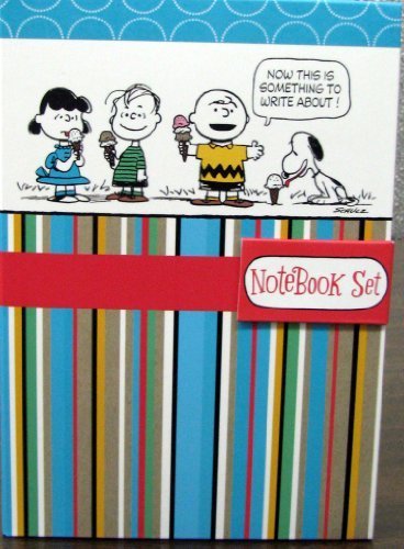Hallmark Peanuts SOM7390 Peanuts Notebook Set