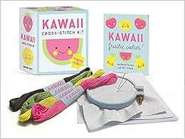 Kawaii Cross-Stitch Kit: Super Cute!