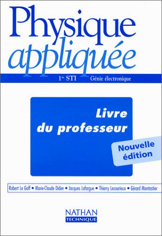 Physique appliquée, 1re STI