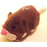 Zhu Zhu Pets Scoodles Dark Brown & White Hamster Kids TOY