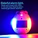 iDaye 130DB SOS with siren song voice Ladybug Emergency Personal alarm keychain,Protection Device with colorful flash work for kids/elderlies/owls and adults,Used as a speaker or electric torch.