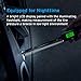 Etekcity Digital Tire Pressure Gauge 230 PSI RV Heavy Duty Dual Head Air Chuck for Truck Car, Stainless Steel Made with 4 Setting, Backlit LCD and Flashlight, 2-Year Warranty, Black Sliver