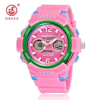 ohsen sport watch water resist 50m