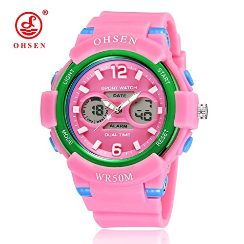 ohsen sport watch water resist 50m