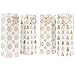 12 Pack Set of Christmas Wine Bottle Bags with Included Tissue Paper – Premium Quality with Handles and Name Cards - 4 Cute Winter Holiday designs for Wine, Liquor and Beer Bottle Gifts