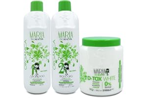Maria Escandalosa | D-TOX Quiabo Hair Mask | Ojon Oil + Keratin+ Macadamia | 1000 gr / 35.2 oz.