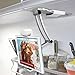 iKross Kitchen Tablet Mount Stand 2-in-1 Kitchen Wall/CounterTop Desktop Mount Recipe Holder Stand Compatible with 7 to 13 Inch Tablet
