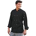 Uncommon Threads Unisex Classic Knot Button Chef Coat