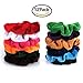 Fashion Hair Rope for Women Hair Bow Ties Scrunchies Hair Bands Ribbon Hairbands 6PCS