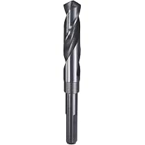 HARFINGTON 57/64" High-Speed Steel Drill Bit - 1/2" Shank, Black & Gold Coated, For Metal & Wood